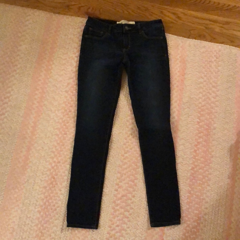 Abercrombie and Fitch dark wash jeans